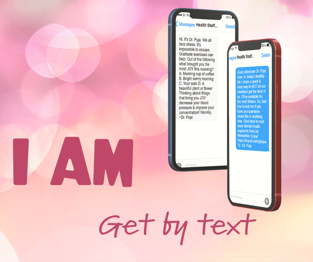 Get the i am wellness newsletter by text