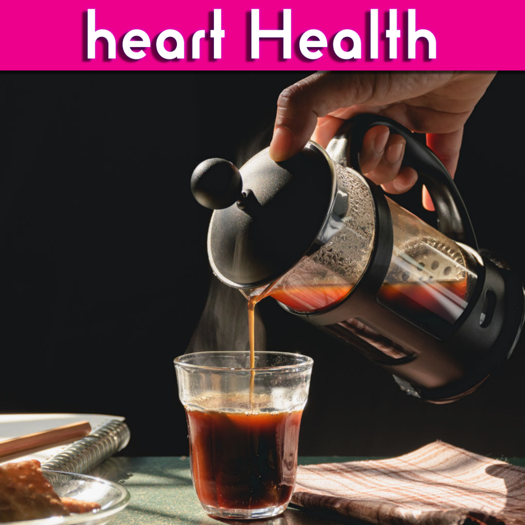 Does coffee raise heart cholesterol levels